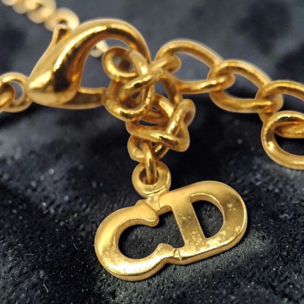 DIOR CD Logo Necklace in Box ❤️ - Picture 4 of 8